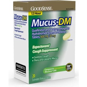 GoodSense Mucus DM Extended-Release Tablets 20-Count for $3.58 via Sub & Save