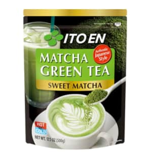 Ito En Sweet Matcha Green Tea Powder 17.5-oz. Pouch for $15.63 via Sub & Save
