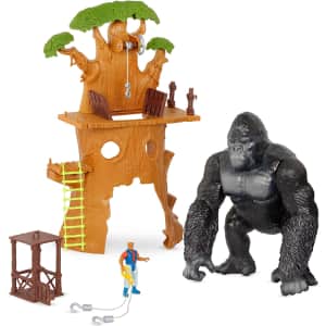 Terra by Battat: Gorilla Expedition Silverback Set for $18