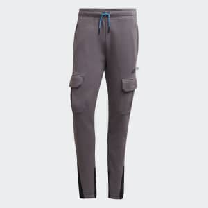 adidas Men's Future Icons Fleece Cargo Pants for $42