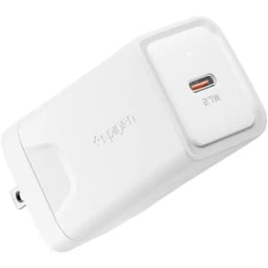 Spigen 27W USB C Fast Charger for $7.50 for Prime members