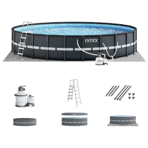 Intex 24' x 52" Round Ultra XTR Frame Swimming Pool Set with Filter Pump for $1,037