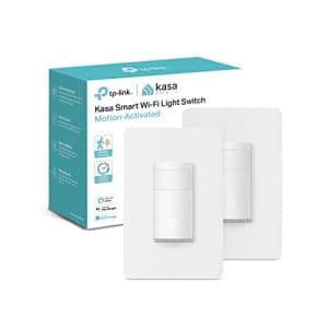 Kasa Smart Motion Sensor Switch, Single Pole, Needs Neutral Wire, 2.4GHz Wi-Fi Light Switch, Works for $40