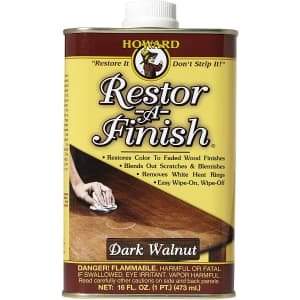 Howard Products Restor-A-Finish 16-oz. Can for $7 Howard Products Restor-A-Finish 16-oz. Can for $7