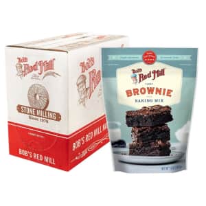 Bob's Red Mill 14-oz. Fudgy Brownie Baking Mix 4-Pack for $11 Bob's Red Mill 14-oz. Fudgy Brownie Baking Mix 4-Pack for $11
