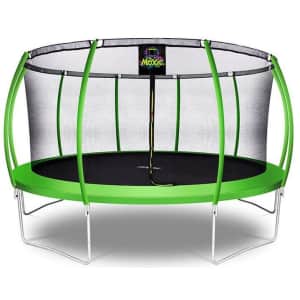Moxie 15-Foot Pumpkin-Shaped Trampoline Set for $340 Moxie 15-Foot Pumpkin-Shaped Trampoline Set for $340