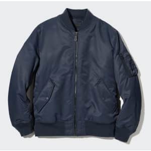 Uniqlo Men's MA-1 Blouson Jacket for $60