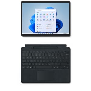 Microsoft Surface Pro 8 11th-Gen. i5 256GB 13" Windows Tablet & Keyboard Bundle for $744