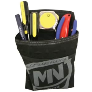 McGuire-Nicholas Single Pocket Clip Pouch | Mini Pouch for Additional Storage on Tool Belt for $24