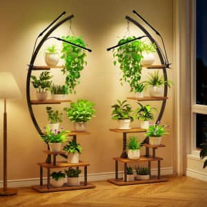 Greenstell 7-Tier Plant Stand 2-Pack: $120