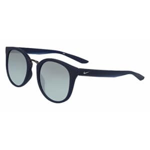 Nike EV1156-422 Revere M Sunglasses Matte Obsidian Frame Color, Milky Blue Mirror Lens Tint for $93