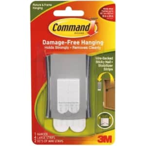 Command Universal Picture Hanger for $4 Command Universal Picture Hanger for $4