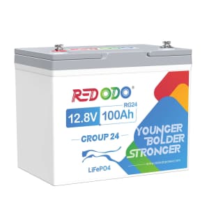Redodo 12V 100Ah Lithium Battery for $216