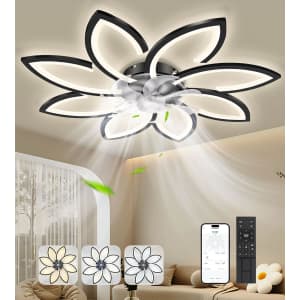 35" Modern Ceiling Fan for $69