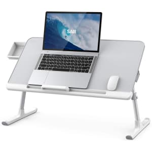 Saiji Foldable Laptop Desk for $37 Saiji Foldable Laptop Desk for $37