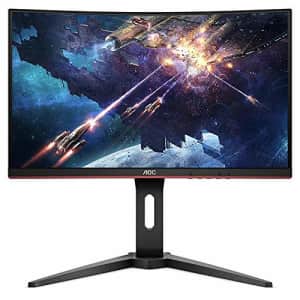 AOC 24" 1080p Curved Gaming Monitor for $142 AOC 24" 1080p Curved Gaming Monitor for $142