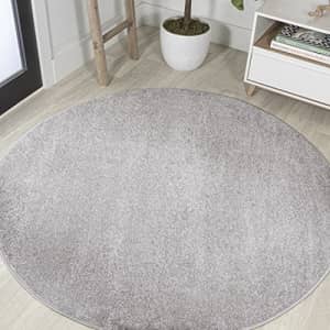JONATHAN Y SEU100K-6R Haze Solid Low-Pile Indoor Area Rug, Coastal, Bohemian, Minimalist, Classic, for $88