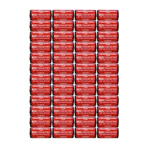 SureFire SF123A Lithium Batteries, 48-Pack for $140