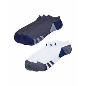 Mens Adidas No Show Athletic Socks 6 Pack Multi Colored for $20 Mens Adidas No Show Athletic Socks 6 Pack Multi Colored for $20