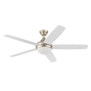 Prominence Home 51474-01 Ashby Ceiling Fan with Remote Control and Dimmable Integrated LED Light for $133