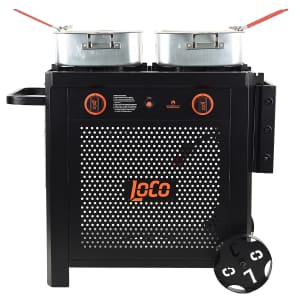 Loco Cookers Dual Burner Fry Cart for $174