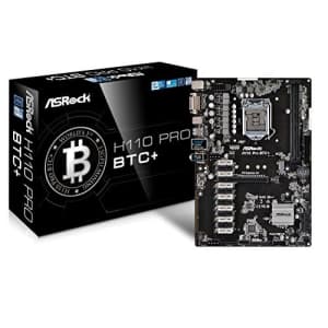 ASRock H110 Pro BTC+ 13GPU Mining Motherboard Cryptocurrency for $313