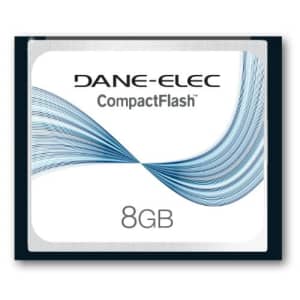 Dane Elec Dane-Elec 8 GB CompactFlash Memory Card DA-CF-8192-R for $9