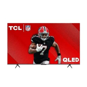 TCL 55-Inch Q65 QLED 4K UHD Smart TV with Google TV (55Q651G, 2024 Model) Dolby Vision, Dolby for $318