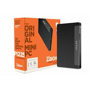 ZOTAC ZBOX pico PI225-GK Mini PC Fanless Passively Cooled, Intel Gemini Lake N4000, 4GB DDR4 for $263