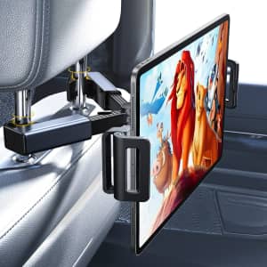 Lisen Tablet Holder for Car Headrest for $9 Lisen Tablet Holder for Car Headrest for $9