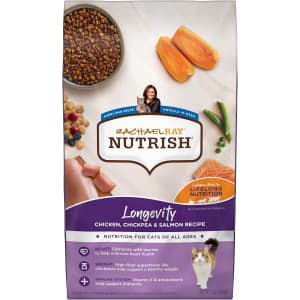 Rachael Ray Nutrish 3-lb. Longevity Premium Natural Dry Cat Food for $5.84 via Sub & Save