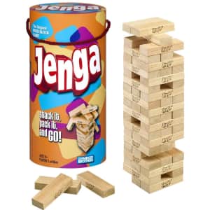 Hasbro Jenga Wooden Blocks Game for $11