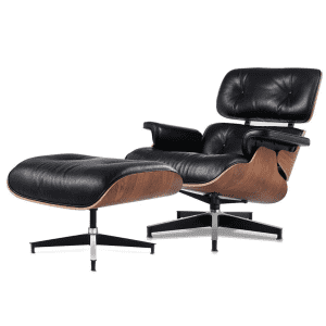 Replica MidCentury Taller Lounge Chair and Ottoman for $489