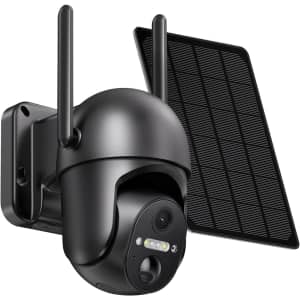 2K Solar Wireless Outdoor Security Camera for $130