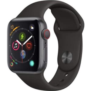Apple Watch Series 4 GPS + Cellular 44mm Smartwatch for $100