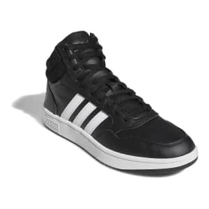 adidas Men's Hoops 3.0 Mid-Top Shoes for $42