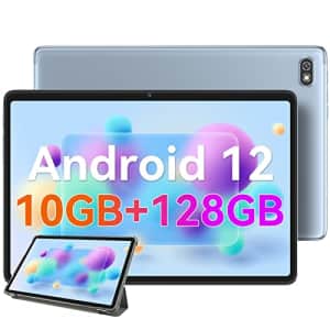Blackview Android 12 Tablet, 10GB RAM 128GB ROM 1TB Expand 10 inch Tablet Tab 7 Pro, Octa-Core FHD for $127