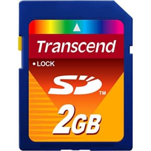 TRANSCEND TS2GSDC CARD, SD, 2GB (10 pieces) for $68