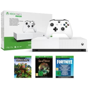 Microsoft Xbox One S 1TB All-Digital Edition Console for $160 in cart