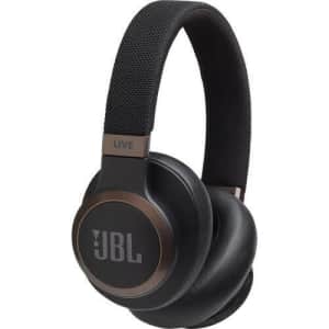 JBL Live 650 BTNC Wireless Over-Ear Noise-Canceling Headphones for $53