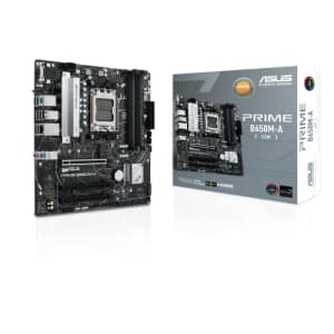 ASUS Prime B650M-A-CSM Micro-ATX Commercial Motherboard, DDR5, PCIe 5.0 M.2 Support for $130