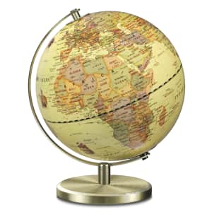 Waldauge 9" Illuminated World Globe w/ Stand for $24 w/ Prime