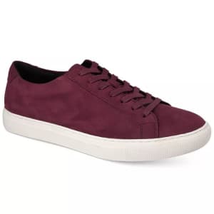 Alfani Men's Grayson Suede Lace-Up Sneakers for $23