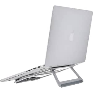 Amazon Basics Aluminum Portable Foldable Laptop Support Stand for $13 Amazon Basics Aluminum Portable Foldable Laptop Support Stand for $13