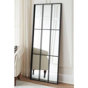Home Decorators Collection Oversized Windowpane Classic Floor Mirror for $143 Home Decorators Collection Oversized Windowpane Classic Floor Mirror for $143