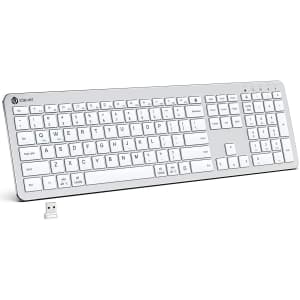 iClever Stainless Steel Wireless Keyboard for $14 iClever Stainless Steel Wireless Keyboard for $14