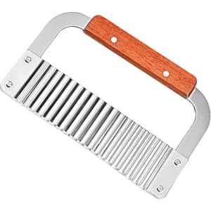 Stainless Steel Crinkle Cutter for $6
