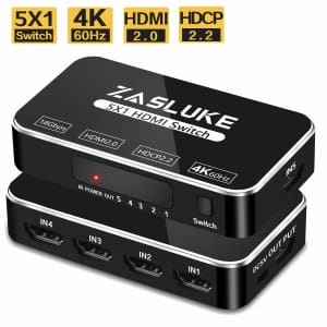 ZasLuke HDMI Switch for $13