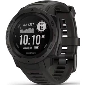Garmin Instinct Rugged GPS Smartwatch for $170