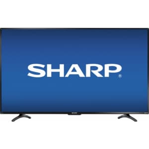 Sharp 55" 1080p Smart LED HDTV for $250